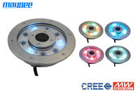 Externo DC12V / 24V RGB LED multicolor Fountain Luces de alta luminancia