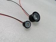 luces empotradas de los materiales LED de los SS de la luz 316 del punto del pequeño LED del final negro 0.5W