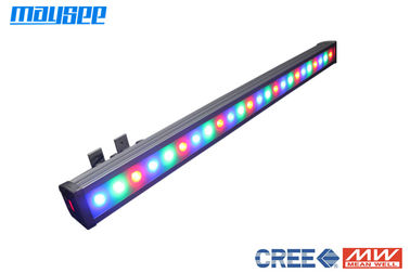 IP65 RGB multicolor LED Wall Washer luces con 1 Leds Meter 36pcs Cree