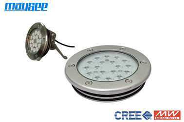 Underwater acero inoxidable LED Luces muelle 18w / 54w con mixta LED RGB Cree