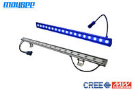 Iluminación Aluminio anodizado regulable LED arandela de la pared con 18 vatios viruta del Cree / 24VDC