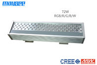luz de inundación del RGB LED de la prenda impermeable 72W IP65 al aire libre con el regulador de DMX WIFI