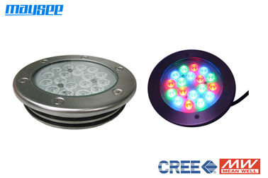 La piscina subacuática de Dmx llevó poder más elevado de las luces 54w 25 grados