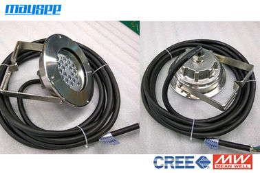 El RGB colorea luces subacuáticas cambiantes de la charca de 72w LED con los microprocesadores del CREE XPE