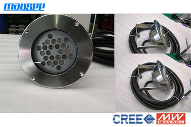 El poder más elevado 24w/la charca de 72w LED se enciende con la cubierta de acero inoxidable 316