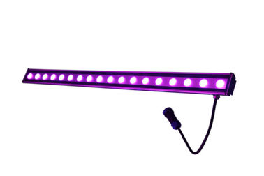 Impermeable del LED arandela de la pared exterior Luces 100lm / W control 80Ra IP65 RGB DMX