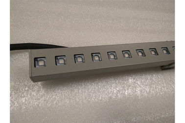 luz linear al aire libre de la lavadora de la pared de 6W LED con el color del RGB que cambia la entrada 24VDC