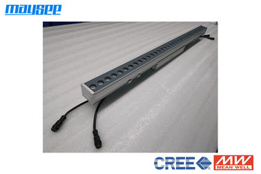 Lavadora de la pared del RGB LED del multicolor, iluminación linear al aire libre del lavado de la pared de 48 vatios