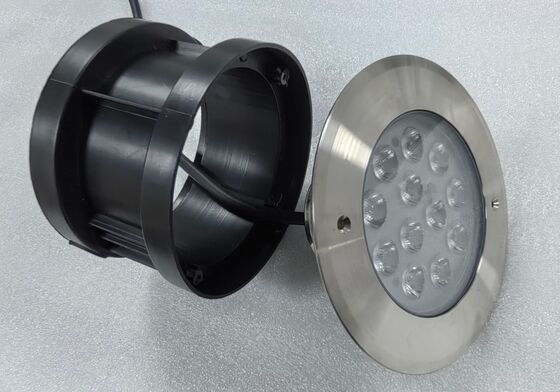 316L de acero inoxidable luces LED submarinas ofreciendo 100lmw eficiencia de la luz perfecto para acuarios estanques y características del agua